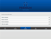 Tablet Screenshot of premiumveiculos.com.br